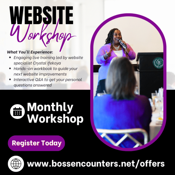 Website Workshop – Build, Fix, and Elevate